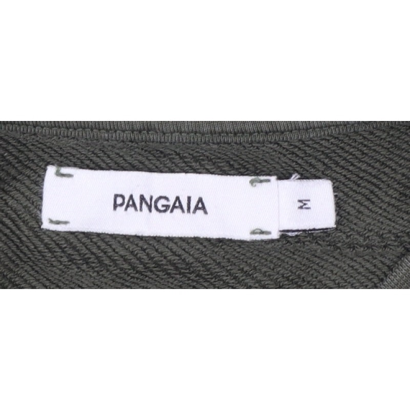 Pangaia Women’s Green M Full Zip Organic Cotton Sweatshirt Jacket