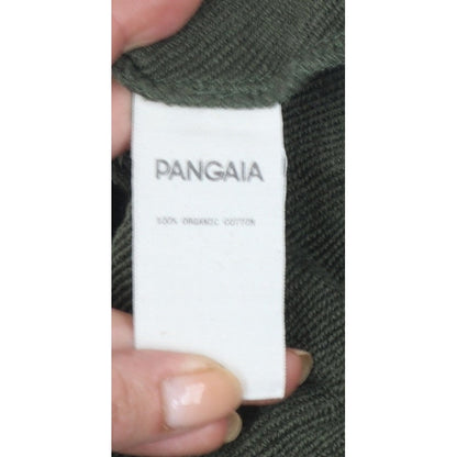 Pangaia Women’s Green M Full Zip Organic Cotton Sweatshirt Jacket