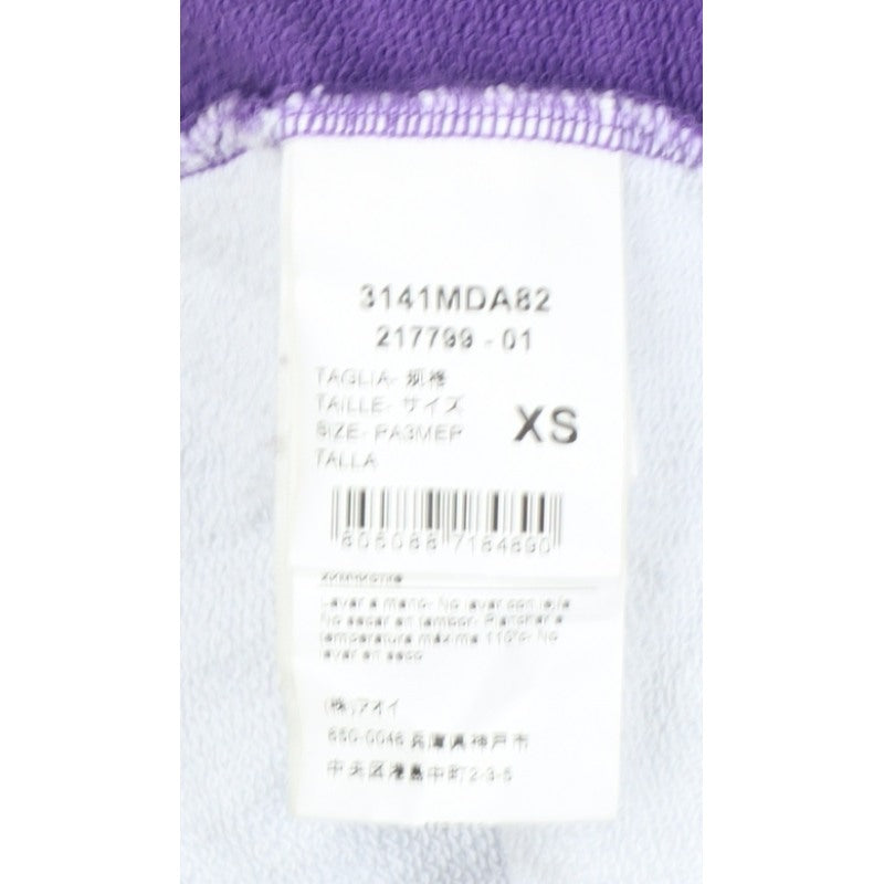 MSGM Women’s Multicoloured XS Colourblock Logo Raglan Sweatshirt
