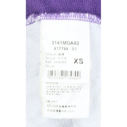 MSGM Women’s Multicoloured XS Colourblock Logo Raglan Sweatshirt