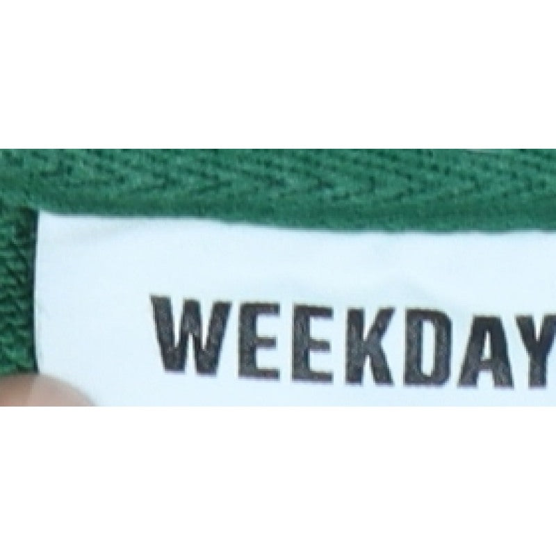 Weekday Women Green S Cropped Pullover Crew Neck Sweatshirt