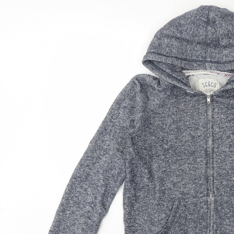 SoulCal & Co Women’s Grey UK 10 Full Zip Hooded Fleece Hoodie