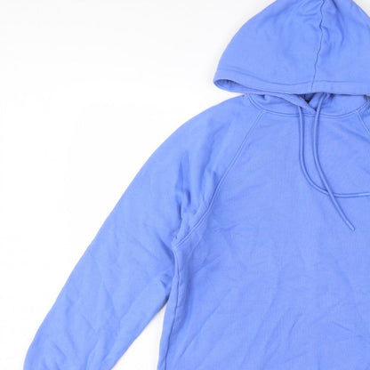 Marks and Spencer Women’s Blue UK 10 Pullover Hoodie Cotton