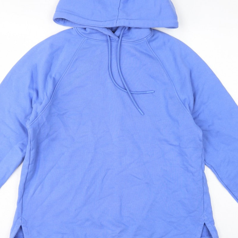 Marks and Spencer Women’s Blue UK 10 Pullover Hoodie Cotton
