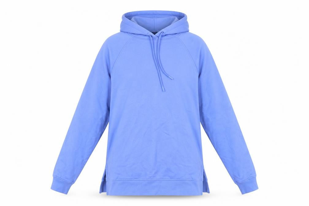 Marks and Spencer Women’s Blue UK 10 Pullover Hoodie Cotton