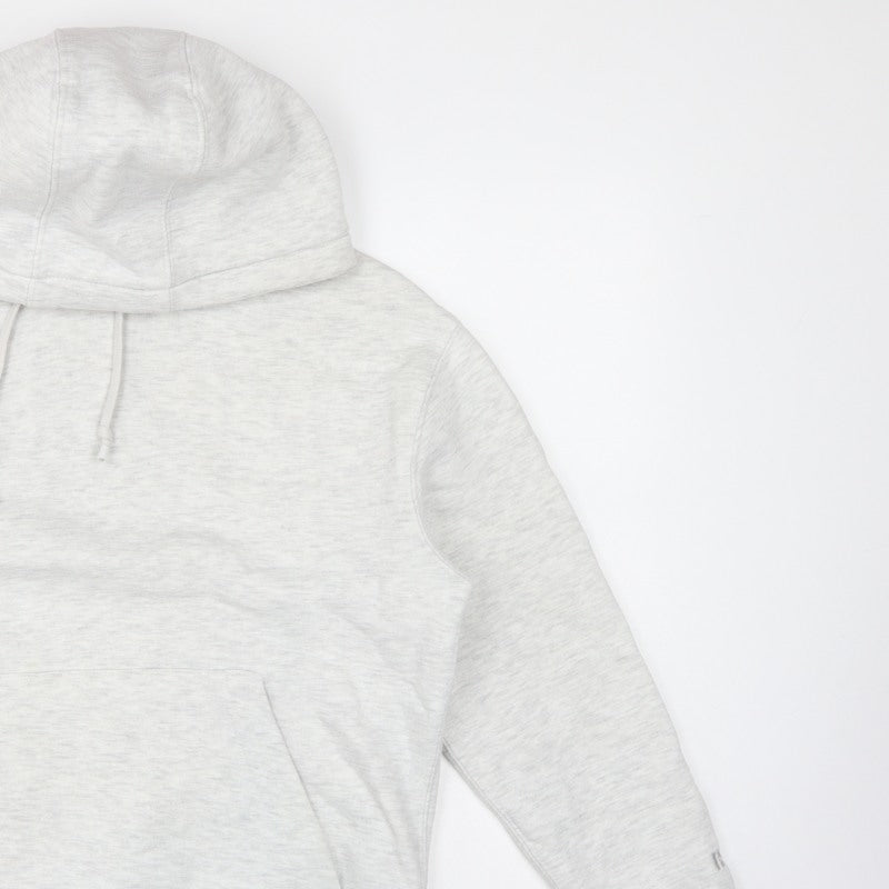 Pull&Bear Men’s Grey Size S Pullover Hooded Fleece Hoodie