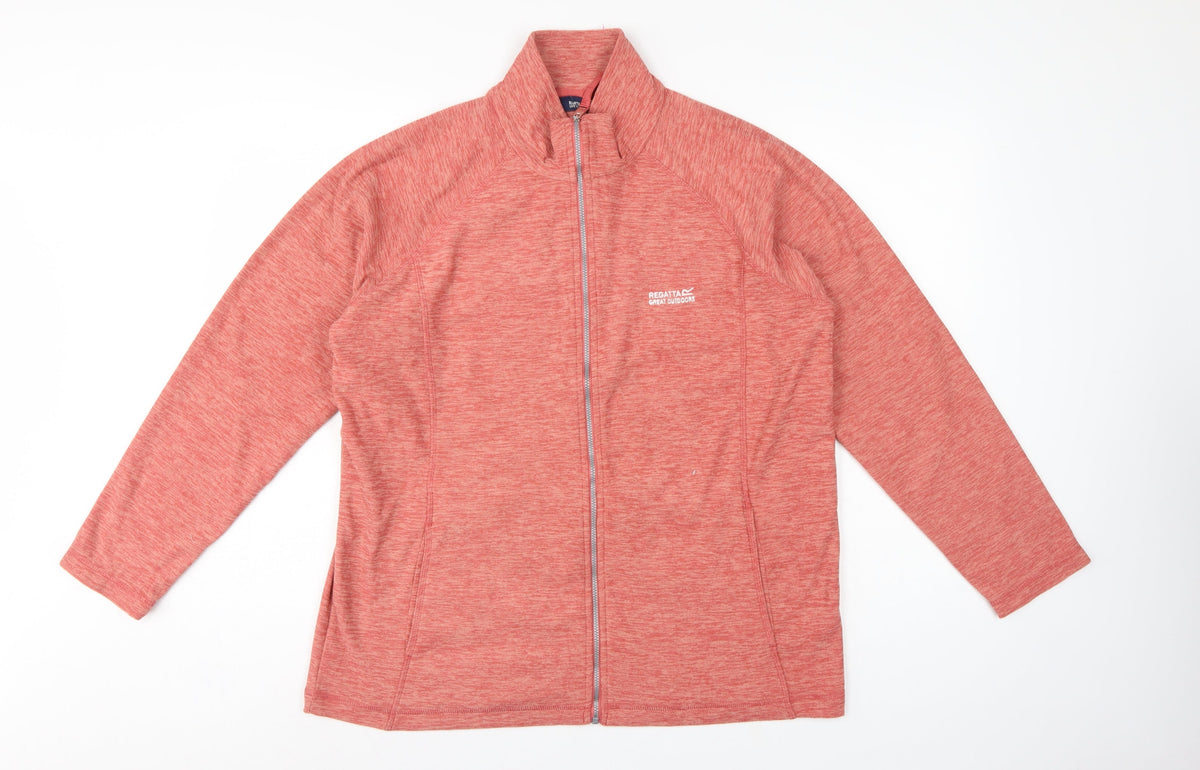Regatta Women’s Pink UK 14 Fleece Full Zip Outdoor Jacket