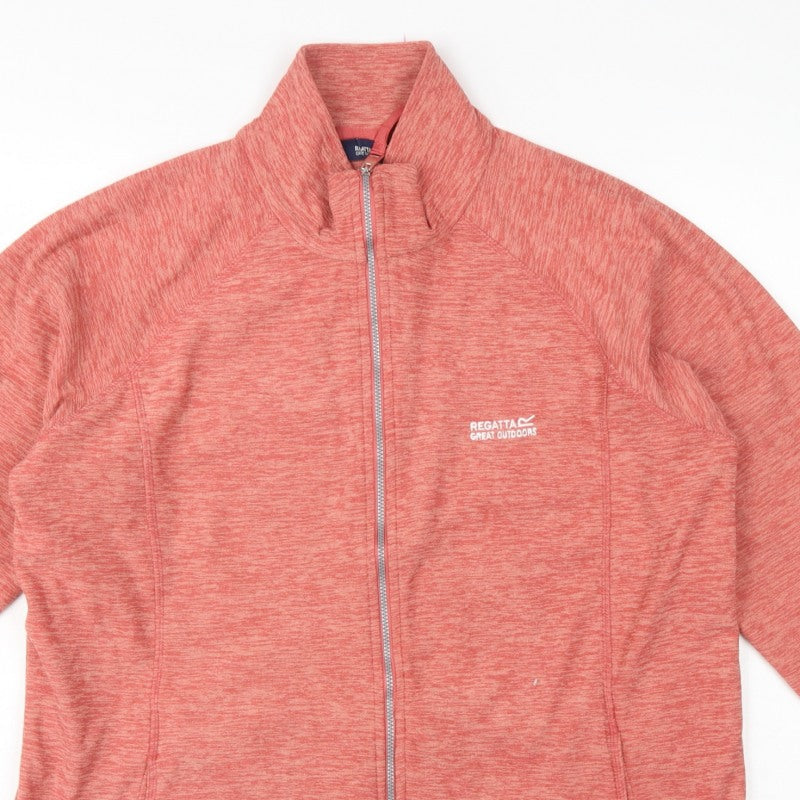 Regatta Women’s Pink UK 14 Fleece Full Zip Outdoor Jacket