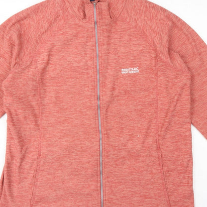 Regatta Women’s Pink UK 14 Fleece Full Zip Outdoor Jacket
