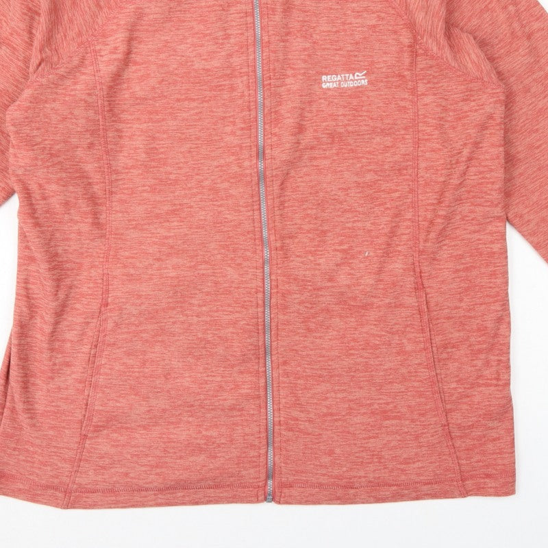 Regatta Women’s Pink UK 14 Fleece Full Zip Outdoor Jacket