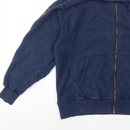 Under Armour Men’s Blue L Project Rock Full Zip Hoodie USA Flag