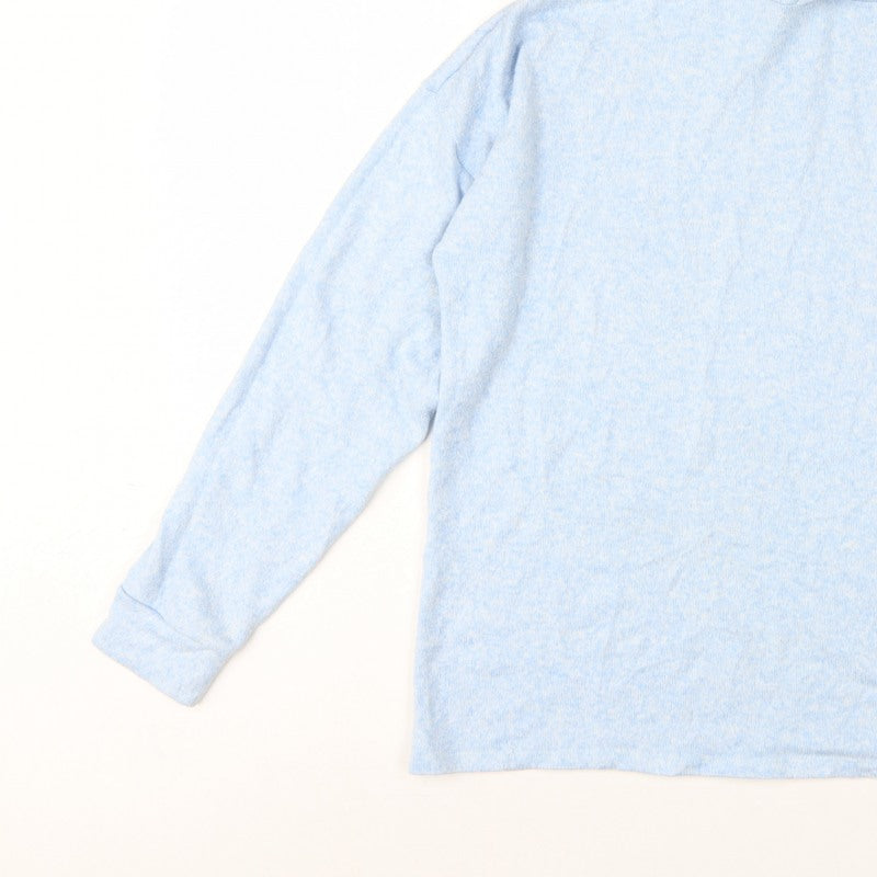 Marks & Spencer Girls Blue Hoodie 13-14 Years Pullover Long Sleeve