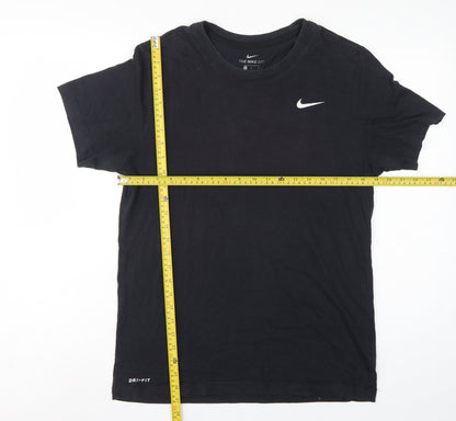 Nike Men’s Black M Dri-FIT Crew Neck Sports T-Shirt