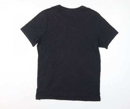 Nike Men’s Black M Dri-FIT Crew Neck Sports T-Shirt