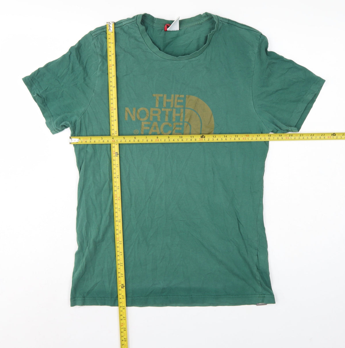 The North Face Men's Green M Logo Graphic Cotton Crew Neck T-Shirt