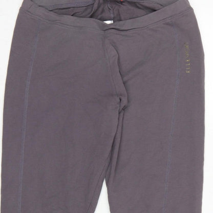 Elle Sport Women’s Grey UK 12 Jogger Activewear Trousers Stretch