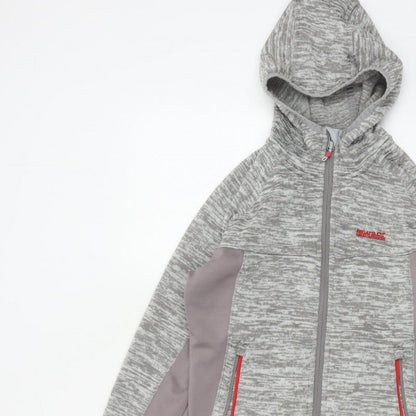 Regatta Women’s Grey UK 10 Full Zip Hooded Fleece Hoodie Outdoor