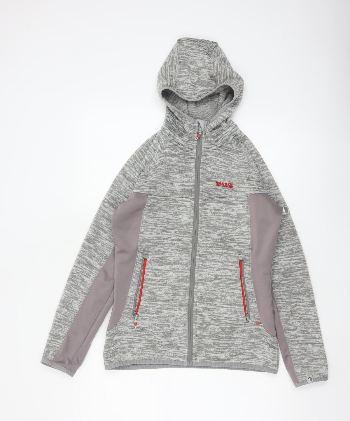 Regatta Women’s Grey UK 10 Full Zip Hooded Fleece Hoodie Outdoor