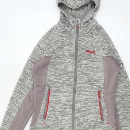 Regatta Women’s Grey UK 10 Full Zip Hooded Fleece Hoodie Outdoor
