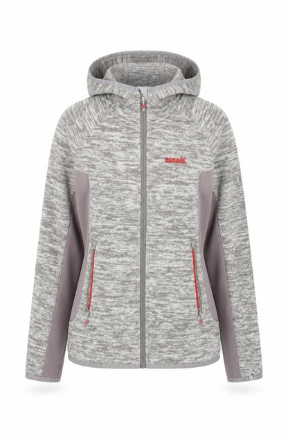 Regatta Women’s Grey UK 10 Full Zip Hooded Fleece Hoodie Outdoor