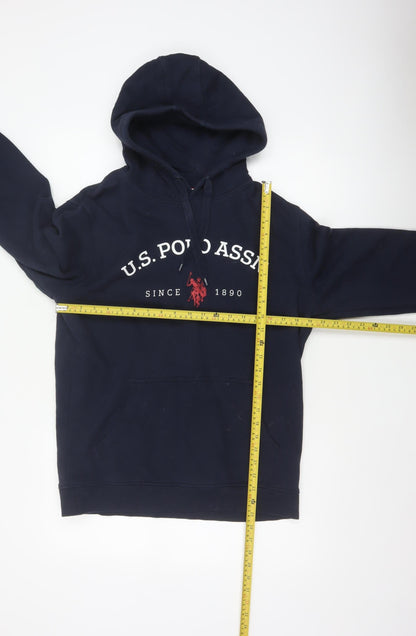 U.S. Polo Assn. Men’s Navy Blue M Pullover Logo Hoodie