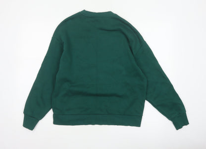 Wicked Women’s Green XS Pullover Sweatshirt 02 Graphic Crew Neck