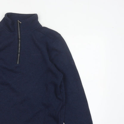 Craghoppers Men’s Blue M Quarter Zip Fleece Sweatshirt Outdoor