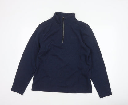 Craghoppers Men’s Blue M Quarter Zip Fleece Sweatshirt Outdoor