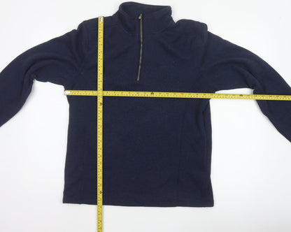 Craghoppers Men’s Blue M Quarter Zip Fleece Sweatshirt Outdoor