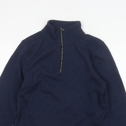 Craghoppers Men’s Blue M Quarter Zip Fleece Sweatshirt Outdoor