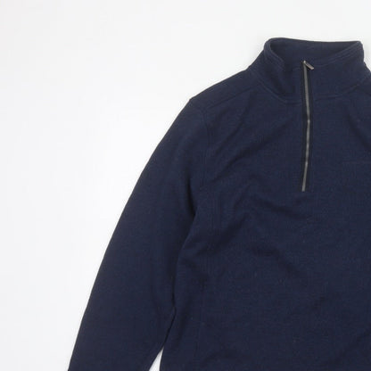 Craghoppers Men’s Blue M Quarter Zip Fleece Sweatshirt Outdoor