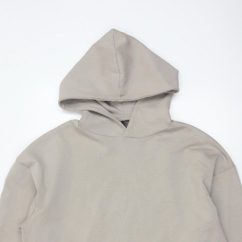 Pull&Bear Men’s Beige M Oversized Pullover Hoodie Pockets