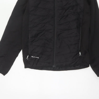Regatta Men's Black S Hooded Quilted Hybrid Puffer Jacket