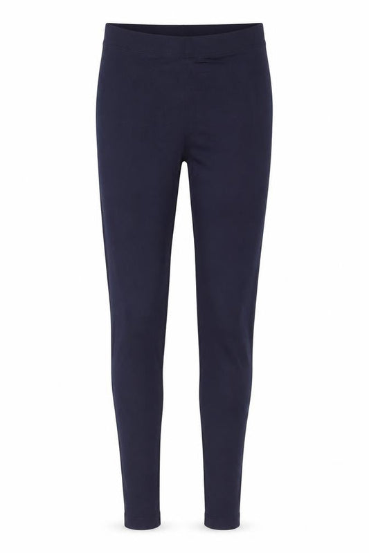 M&S Collection Women’s Blue Size 8 Cotton Stretch Jersey Leggings