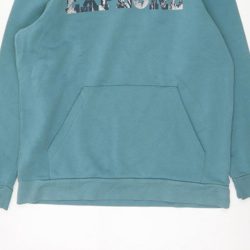 Mountain Warehouse Men’s Blue M Pullover Hoodie Explore Graphic