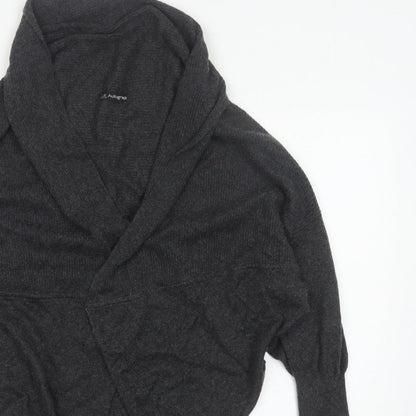 Autograph Women’s Grey UK 14 Wrap Cardigan Cashmere Blend Knit
