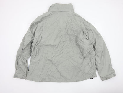 Columbia Men's Grey 2XL Interchange 3-in-1 Jacket Outdoor Full Zip