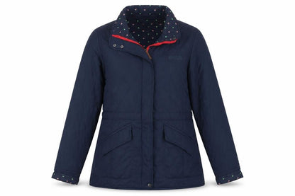 Regatta Women’s Navy UK 14 Quilted Padded Mid-Length Jacket