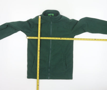 Mountain Warehouse Boys Green 11-12 Years Fleece Full Zip Jacket