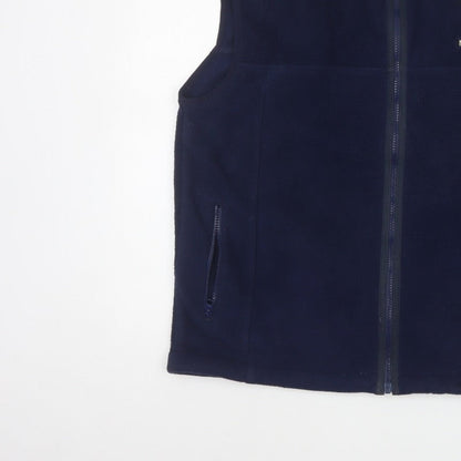 Peter Storm Men’s Navy M Fleece Bodywarmer Waistcoat Full Zip Outdoor