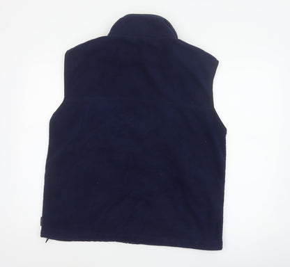 Peter Storm Men’s Navy M Fleece Bodywarmer Waistcoat Full Zip Outdoor