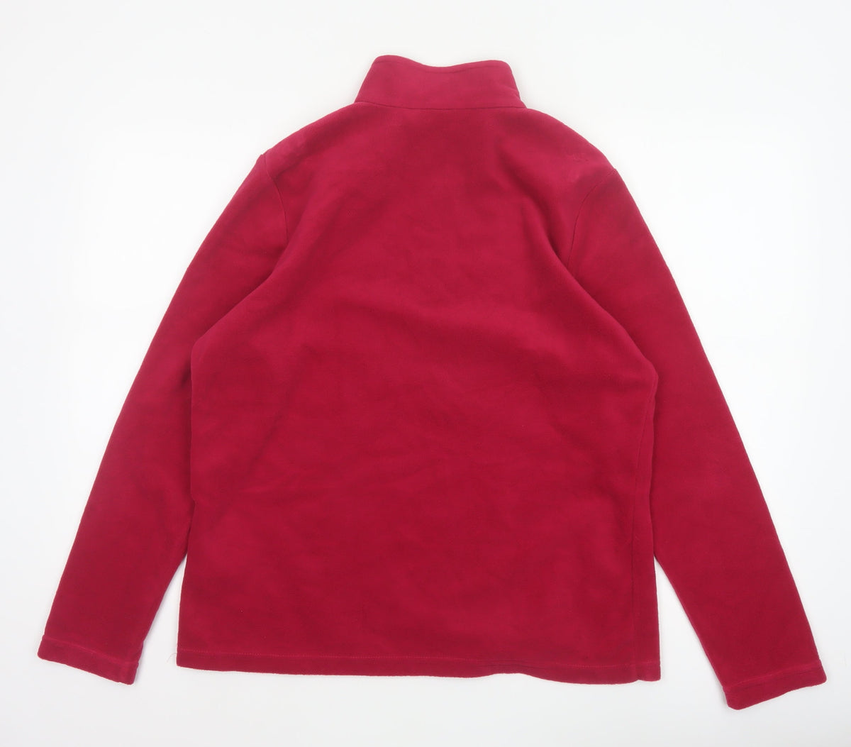 Regatta Women's Red UK 16 1/4 Zip Fleece Pullover Sweatshirt