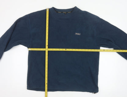 Peter Storm Men’s Blue S Fleece Pullover Crew Neck Outdoor Sweatshirt