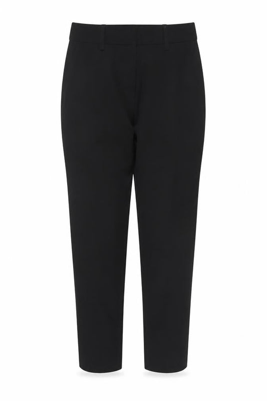 Marks and Spencer Women’s Black Size 10 Regular Tapered Dress Trousers