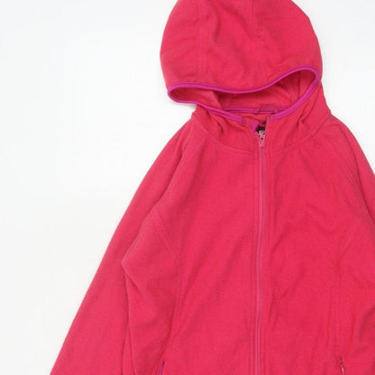 Peter Storm Women’s Pink UK 14 Full Zip Hooded Fleece Hoodie