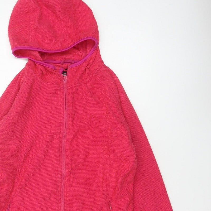 Peter Storm Women’s Pink UK 14 Full Zip Hooded Fleece Hoodie