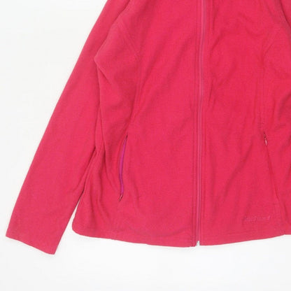 Peter Storm Women’s Pink UK 14 Full Zip Hooded Fleece Hoodie