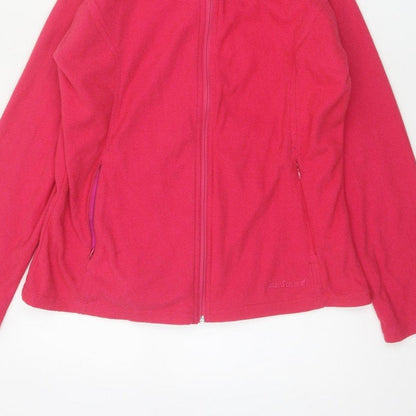 Peter Storm Women’s Pink UK 14 Full Zip Hooded Fleece Hoodie