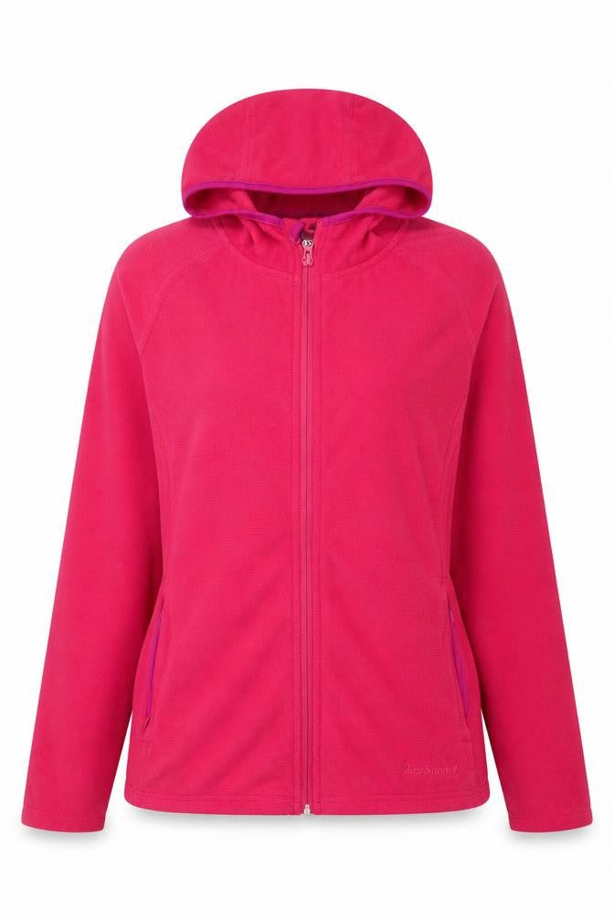 Peter Storm Women’s Pink UK 14 Full Zip Hooded Fleece Hoodie