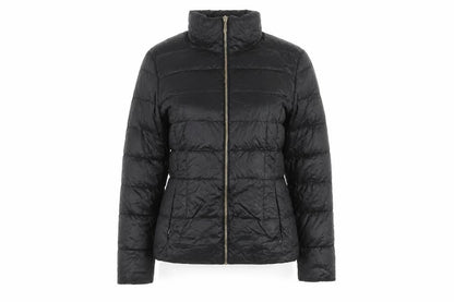 Ted Baker Women Black UK 10 Down Puffer Jacket Quilted Zipped